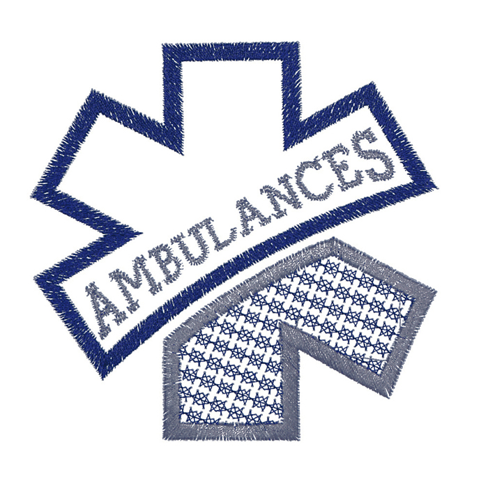 Broderie sur article - Logo X -