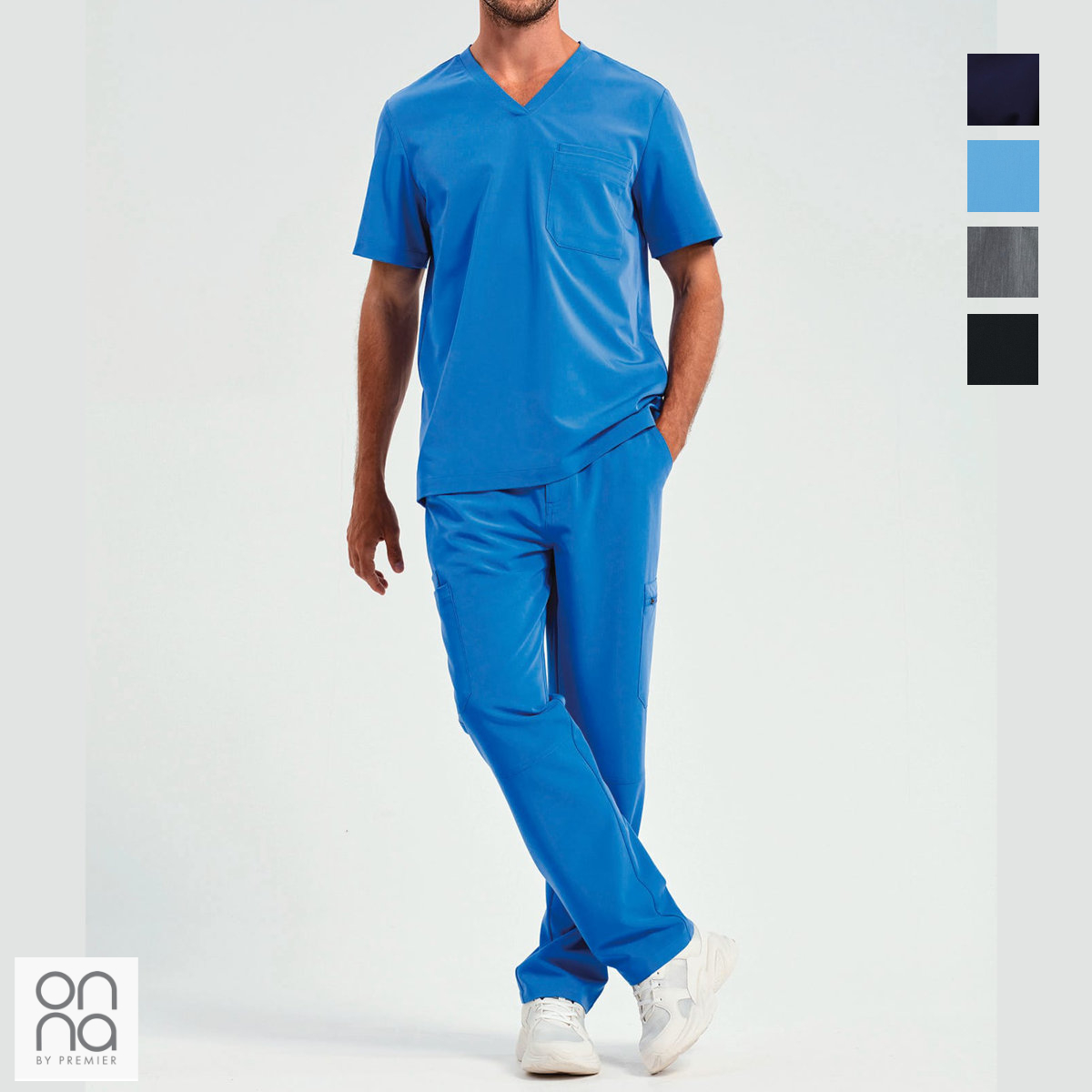 Pantalon en couleur pour le milieu médical