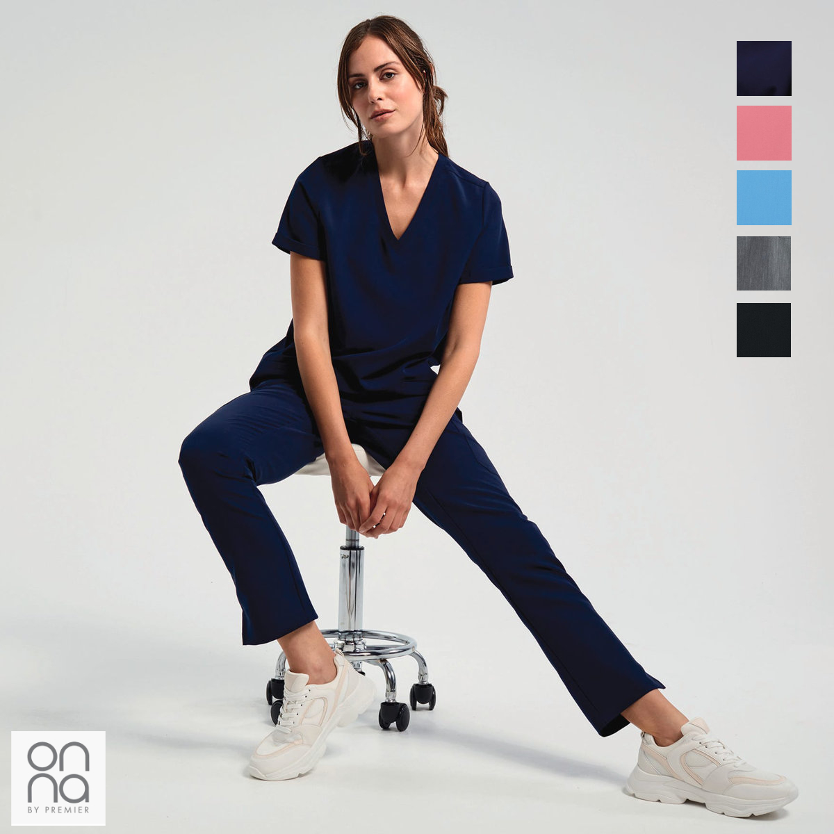 Tunique médicale femme en couleur