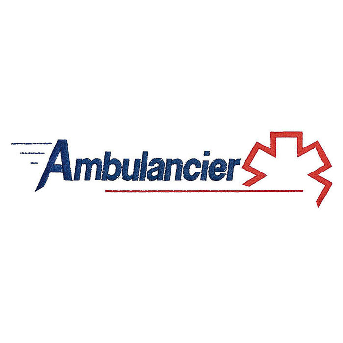 Broderie sur article - Logo M -
