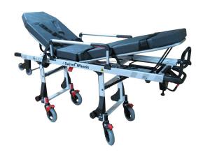 brancard avec jambes relevées