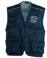 Gilet bleu marine pour ambulancier